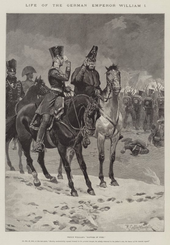 Vida del Emperador Alemán Guillermo I de Richard Caton Woodville junior