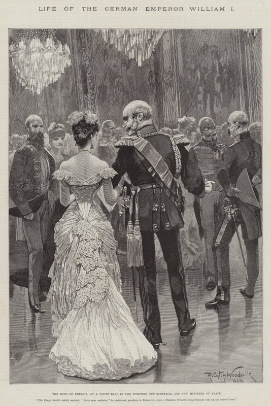 Vida del emperador alemán Guillermo I de Richard Caton Woodville junior