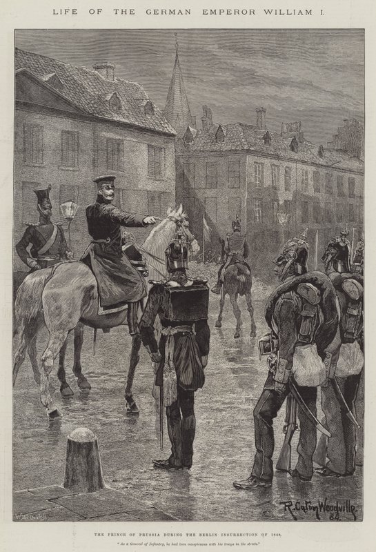 Vida del Emperador Alemán Guillermo I de Richard Caton Woodville junior