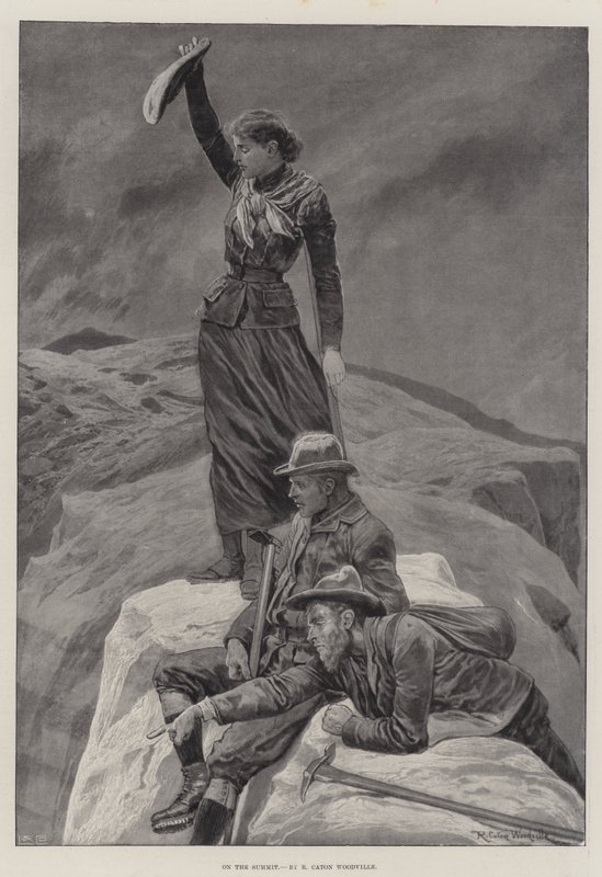En la cumbre de Richard Caton Woodville junior
