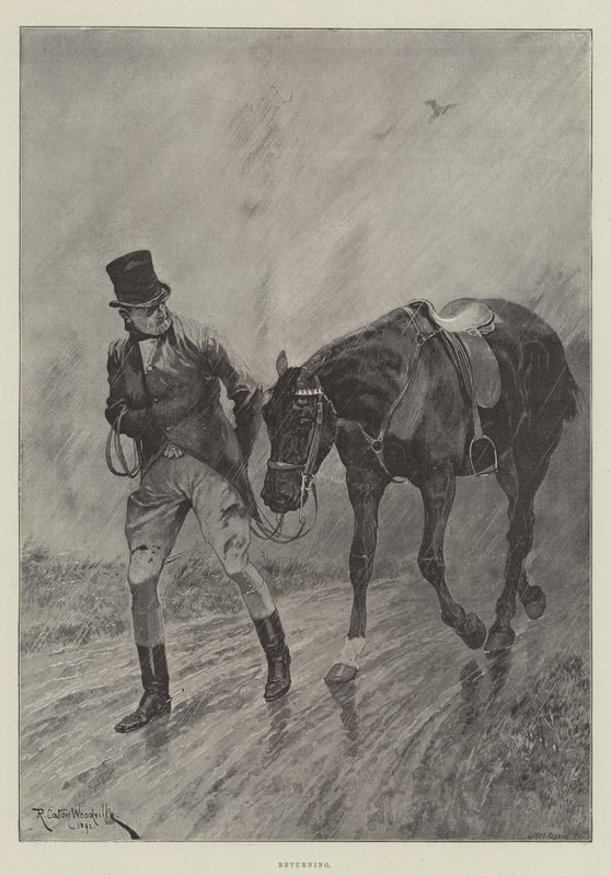 Regresando de Richard Caton Woodville junior