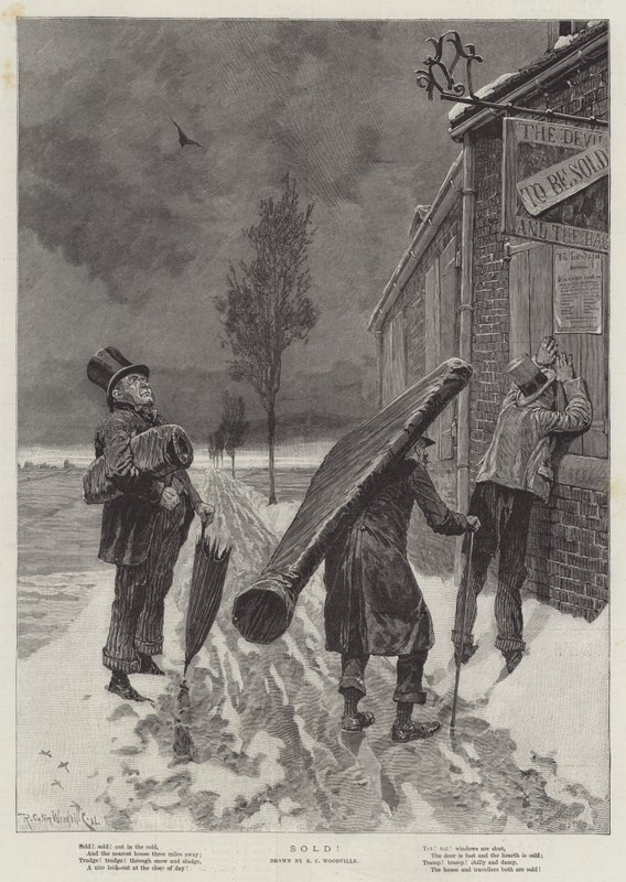 ¡Vendido! de Richard Caton Woodville junior