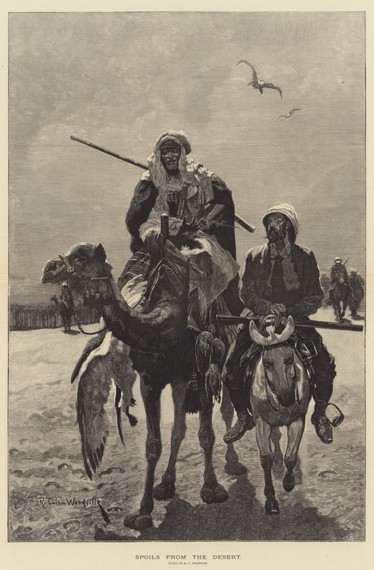 Botines del desierto de Richard Caton Woodville junior