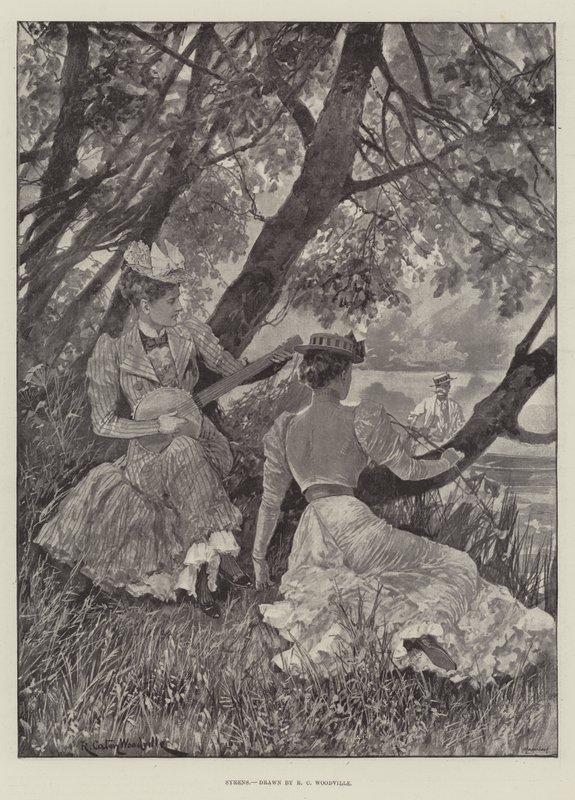 Sirenas de Richard Caton Woodville junior