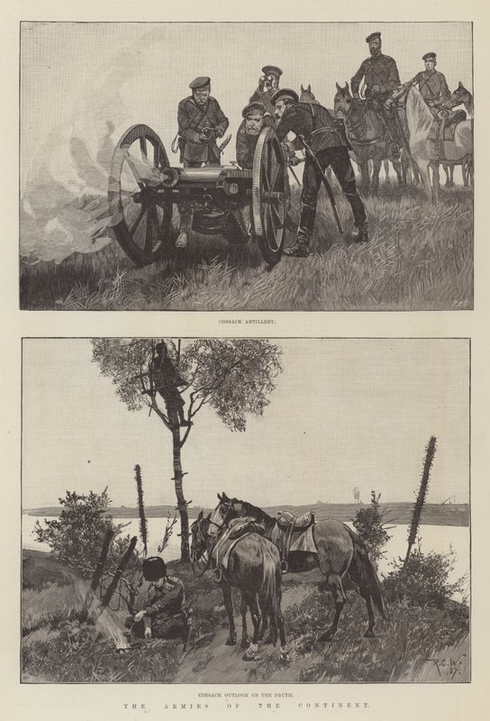 Los ejércitos del continente de Richard Caton Woodville junior