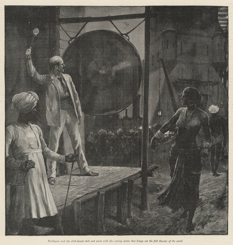 Los Constructores de Puentes, por Rudyard Kipling de Richard Caton Woodville junior