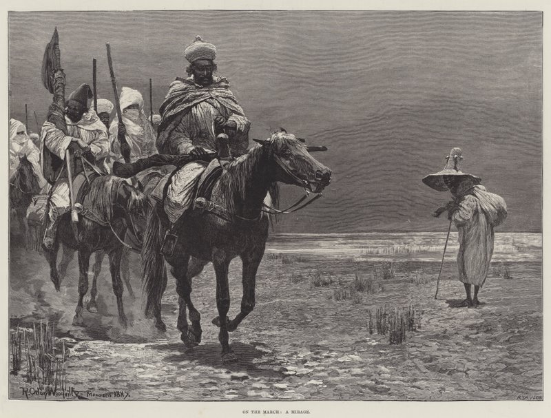 La misión británica a Marruecos de Richard Caton Woodville junior