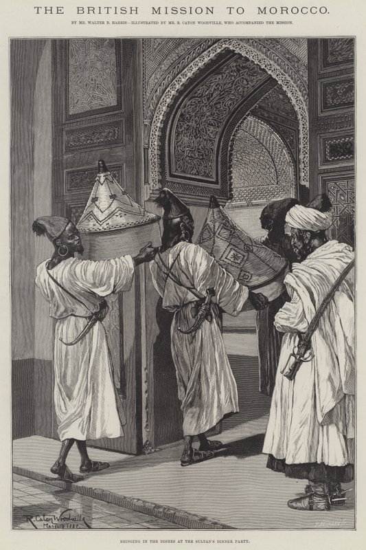 La misión británica a Marruecos de Richard Caton Woodville junior