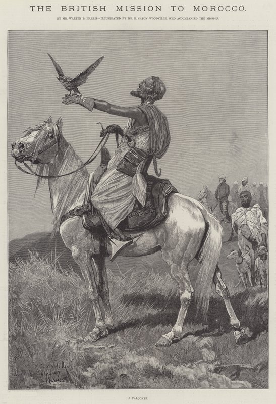 La misión británica a Marruecos de Richard Caton Woodville junior