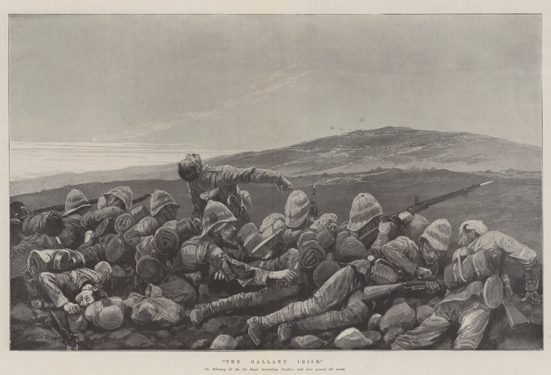 El valiente irlandés de Richard Caton Woodville junior