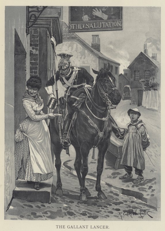 El lancero valiente de Richard Caton Woodville junior