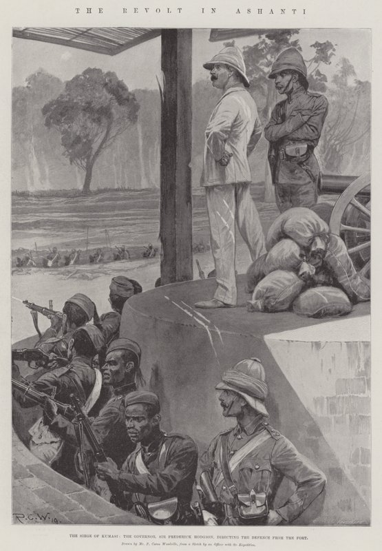 La revuelta en Ashanti de Richard Caton Woodville junior
