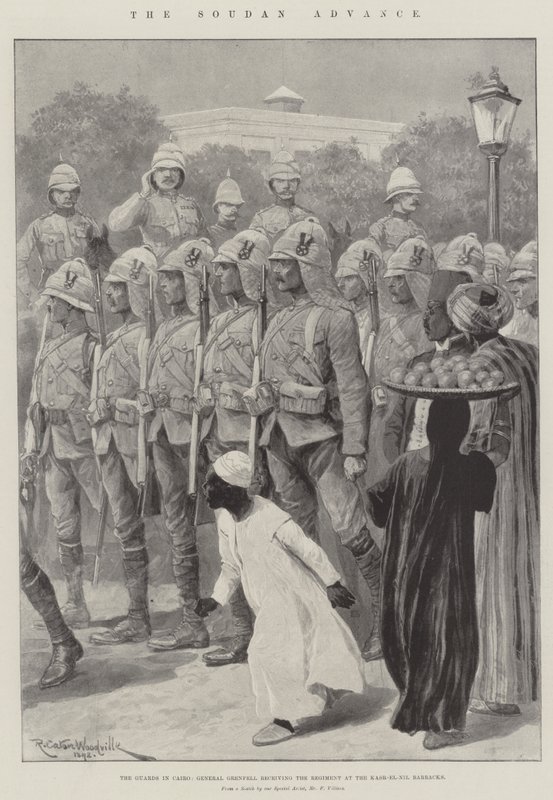El avance en Sudán de Richard Caton Woodville junior