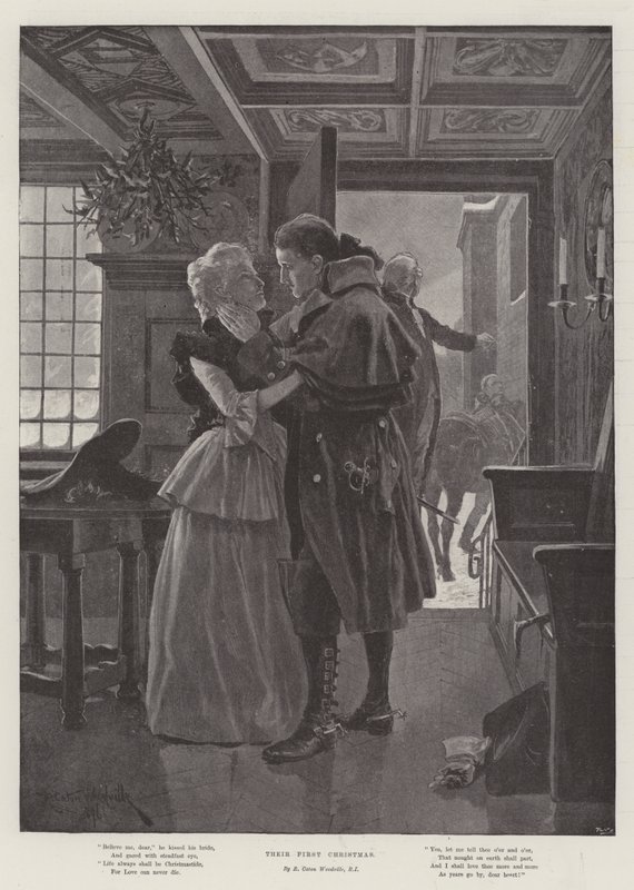 Su primera Navidad de Richard Caton Woodville junior