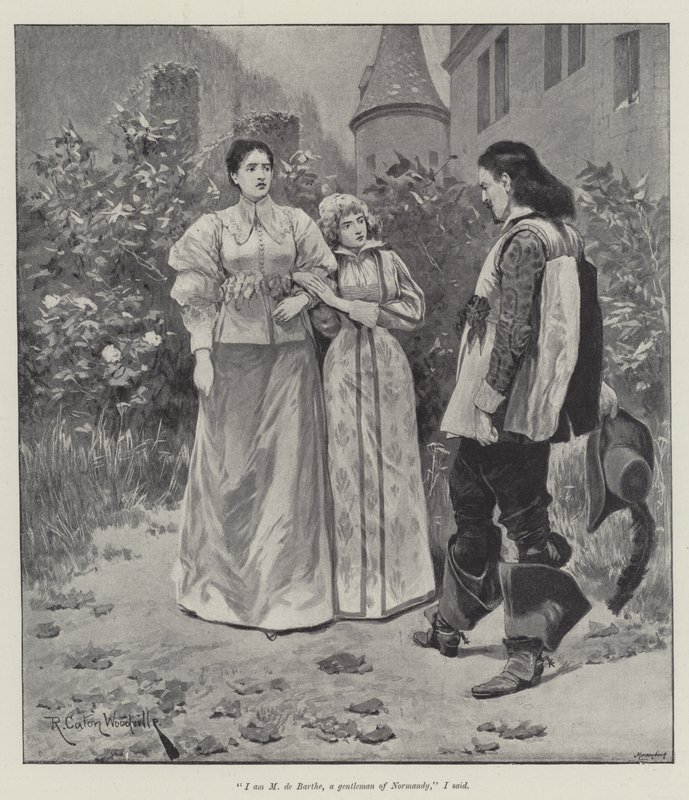 Bajo la túnica roja, por Stanley J. Weyman de Richard Caton Woodville junior