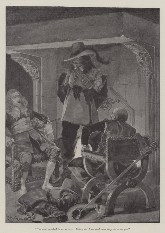Bajo la túnica roja, por Stanley J Weyman de Richard Caton Woodville junior