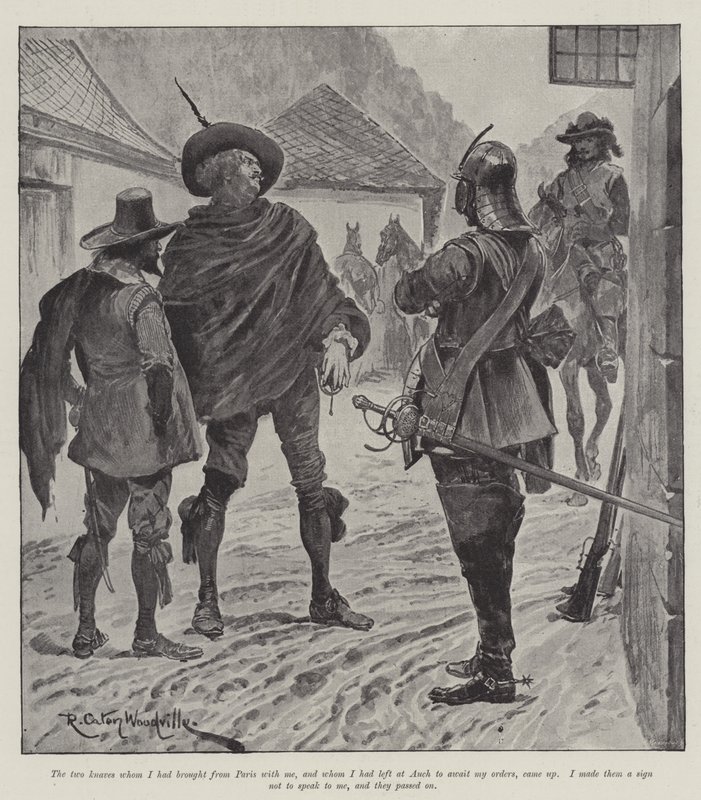 Bajo la túnica roja, por Stanley J Weyman de Richard Caton Woodville junior
