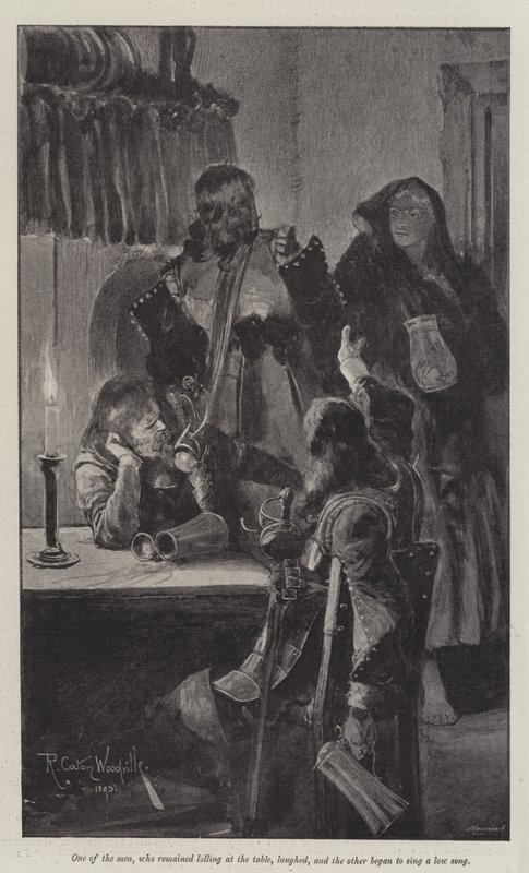 Bajo la túnica roja, por Stanley J Weyman de Richard Caton Woodville junior