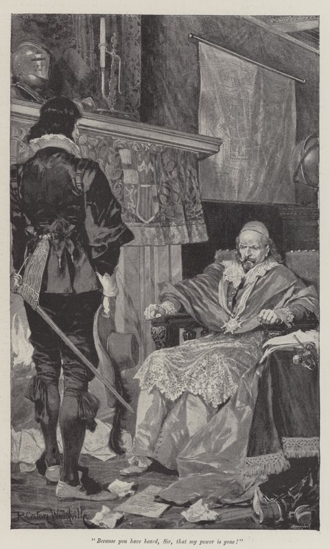 Bajo la Toga Roja, por Stanley J Weyman de Richard Caton Woodville junior