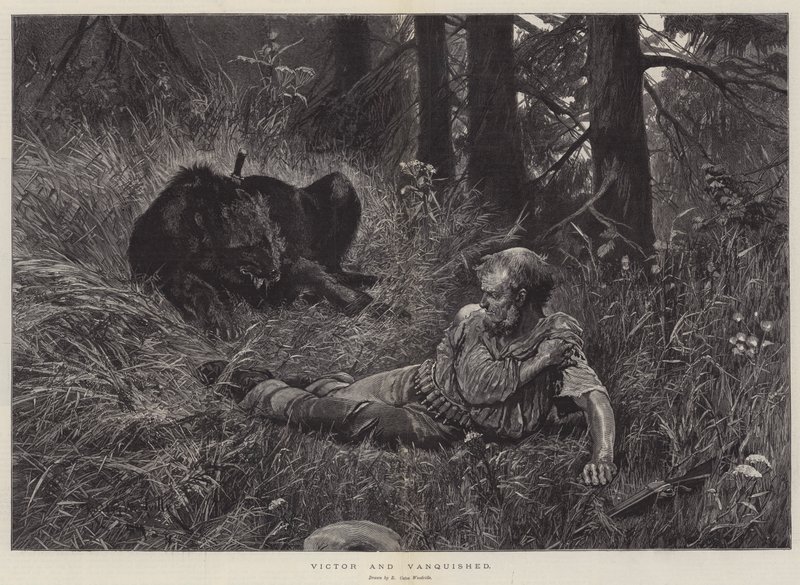 Victorioso y vencido de Richard Caton Woodville junior