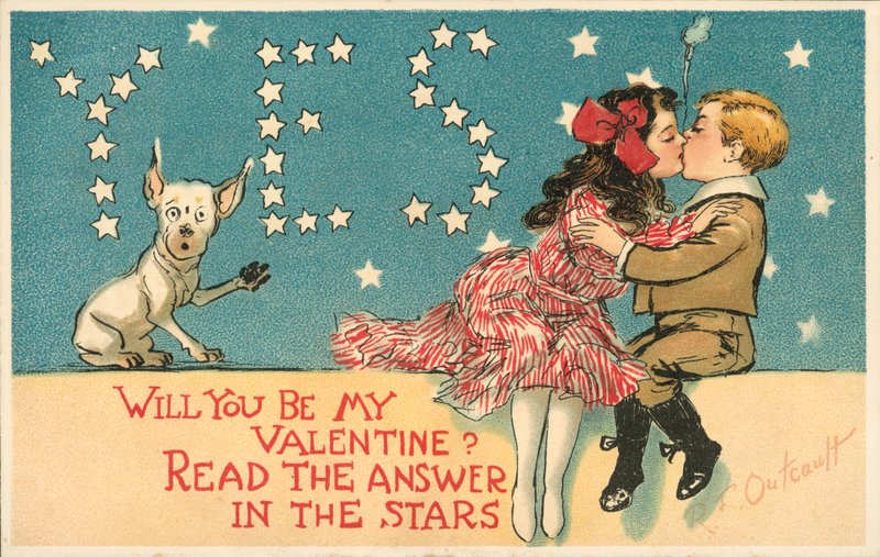 ¿Quieres ser mi valentina? Lee la respuesta en las estrellas de Richard Felton Outcault