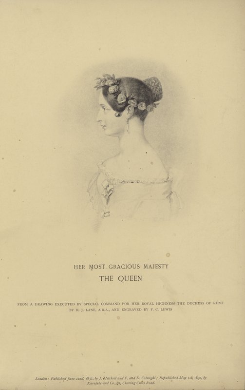 Retrato de la Reina Victoria de Richard James Lane