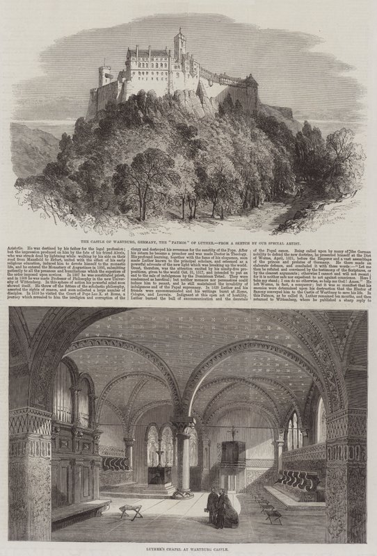 Castillo de Wartburg de Richard Principal Leitch
