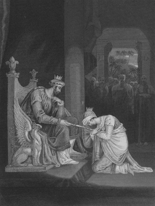 Ester ante Asuero de Richard after Westall