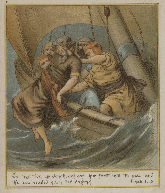 Así que tomaron a Jonás y lo arrojaron al mar de Richard Andre
