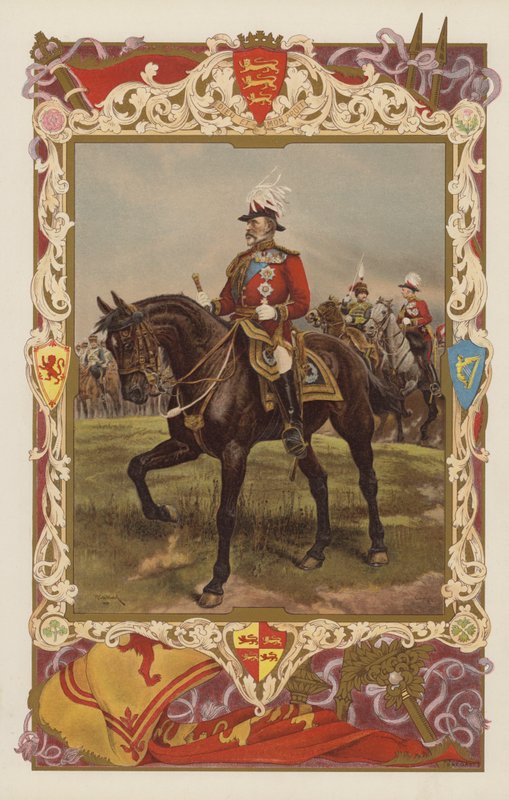 Rey Eduardo VII en el uniforme de un mariscal de campo de Richard Caton II (after) Woodville