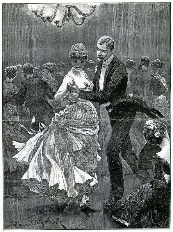 El baile del terrateniente de Richard Caton Woodville