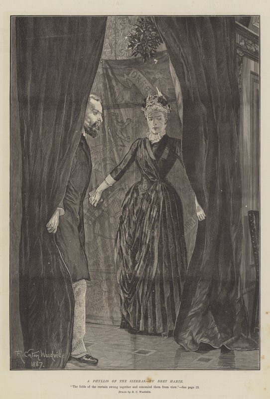 Una Phyllis de las Sierras, por Bret Harte de Richard Caton Woodville junior