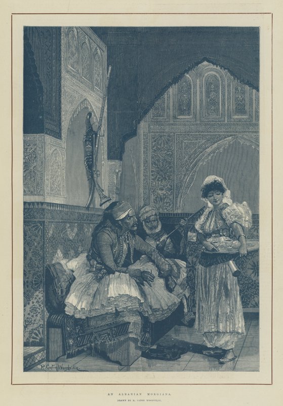Una Morgiana albanesa de Richard Caton Woodville junior