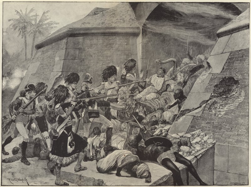 Batallas del Ejército Británico de Richard Caton Woodville junior