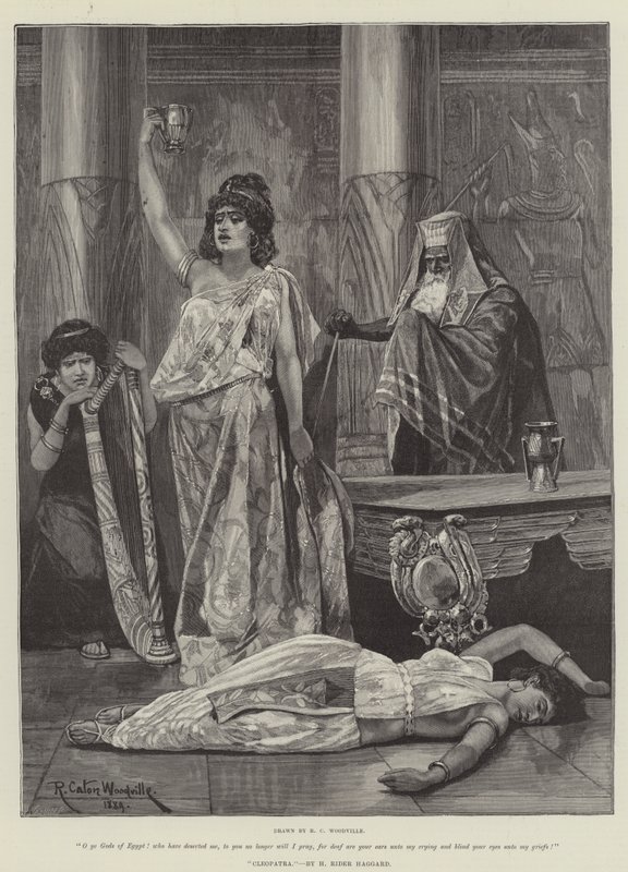 Cleopatra, por H. Rider Haggard de Richard Caton Woodville junior