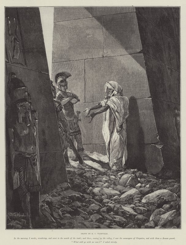 Cleopatra, por H. Rider Haggard de Richard Caton Woodville junior