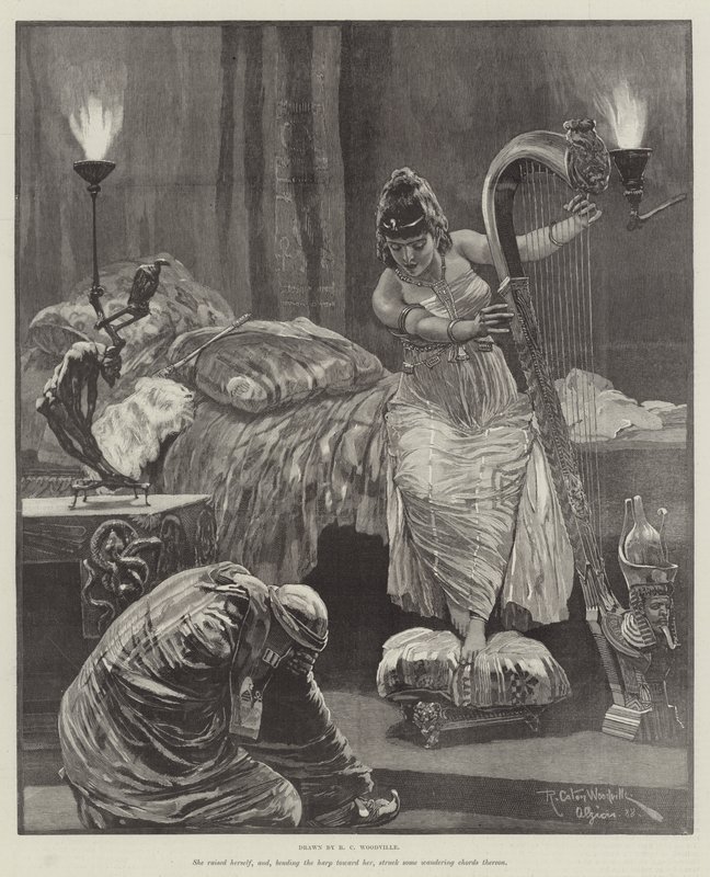 Cleopatra, por H Rider Haggard de Richard Caton Woodville junior