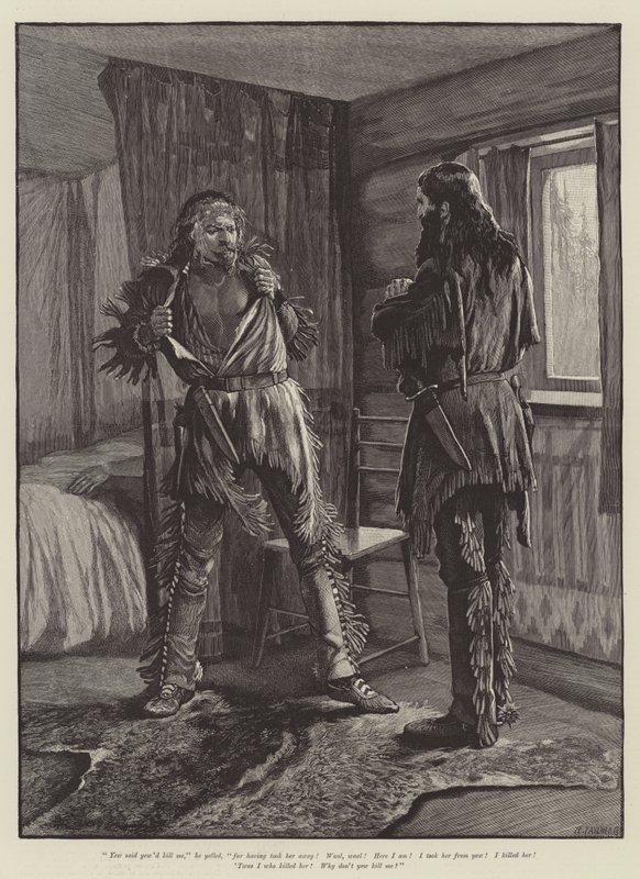 Águila Joe, por Henry Herman de Richard Caton Woodville junior