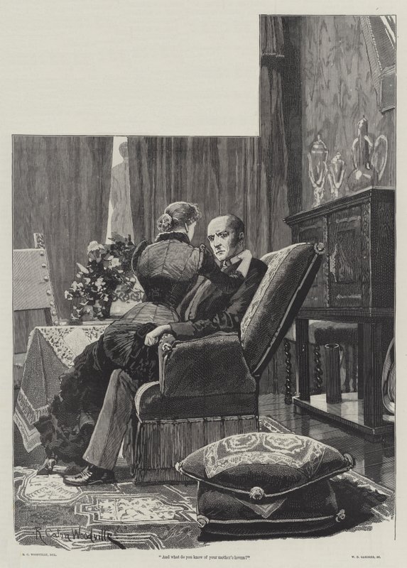 La absolución de Eyre, por Helen Mathers de Richard Caton Woodville junior