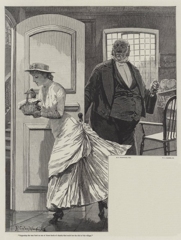 La absolución de Eyre, por Helen Mathers de Richard Caton Woodville junior