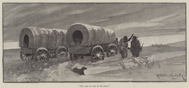 Nada la Lirio, por H Rider Haggard de Richard Caton Woodville junior