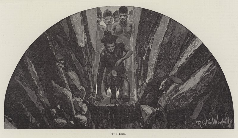 Nada la Lirio, por H. Rider Haggard de Richard Caton Woodville junior
