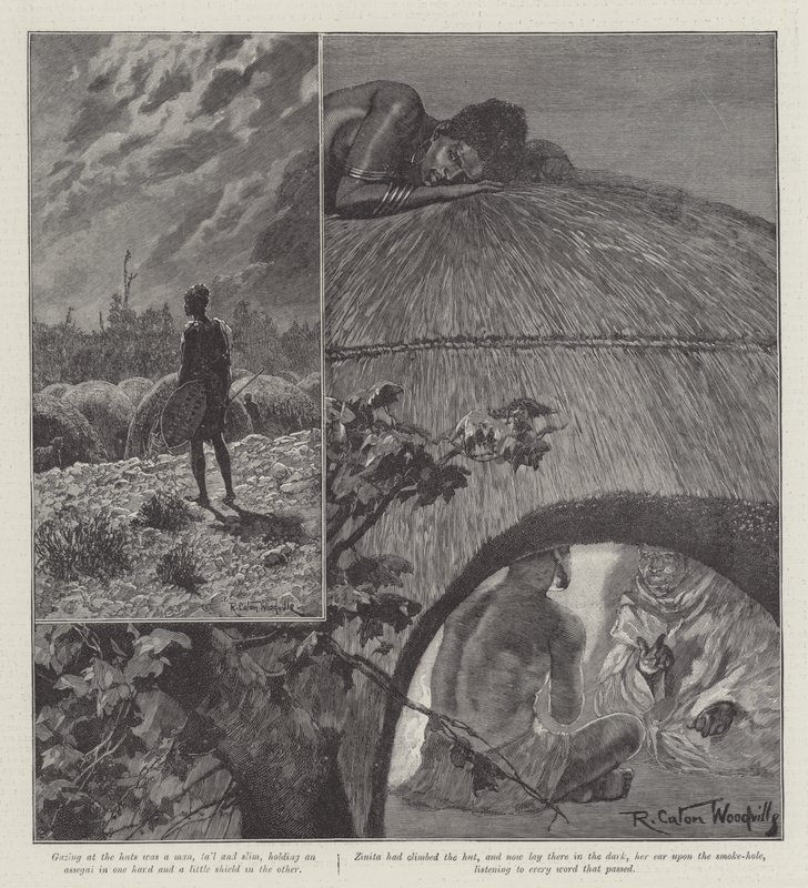 Nada la Lirio, por H. Rider Haggard de Richard Caton Woodville junior