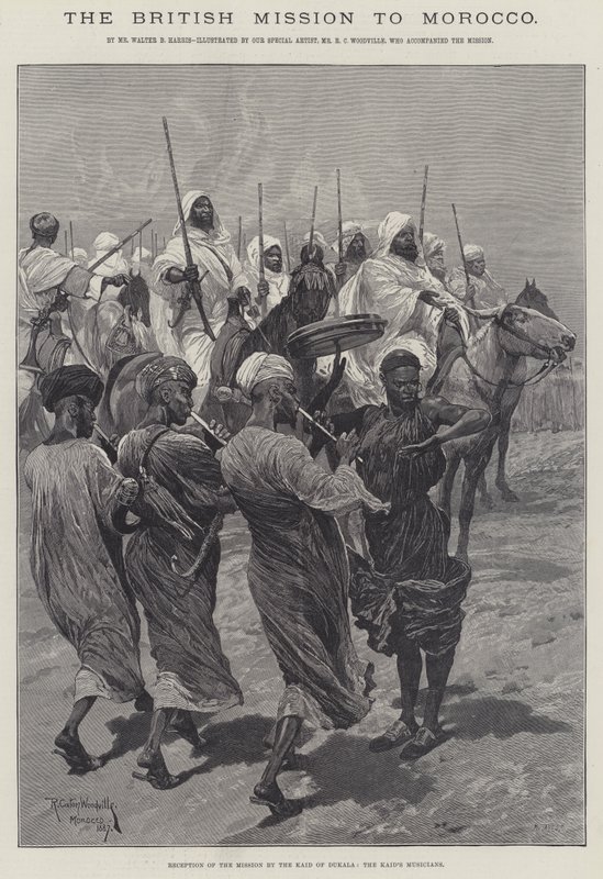 La misión británica a Marruecos de Richard Caton Woodville junior