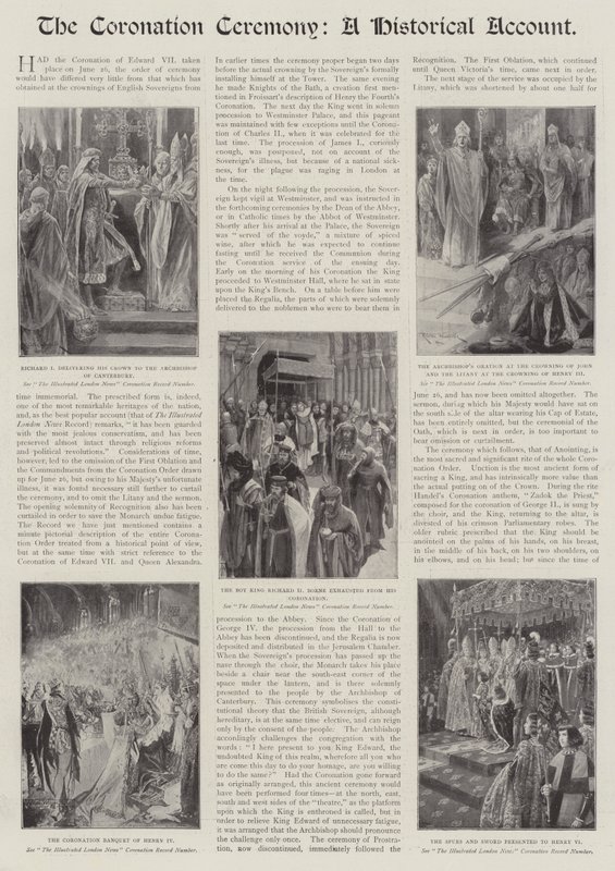 La Ceremonia de Coronación, una Relato Histórico de Richard Caton Woodville junior