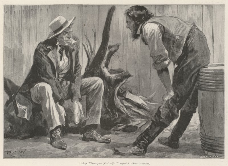 El posadero del Hotel Big Flume, por Bret Harte de Richard Caton Woodville junior