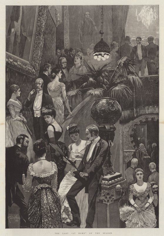 El último en casa de la temporada de Richard Caton Woodville junior