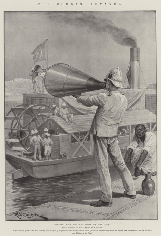 El avance de Sudán de Richard Caton Woodville junior