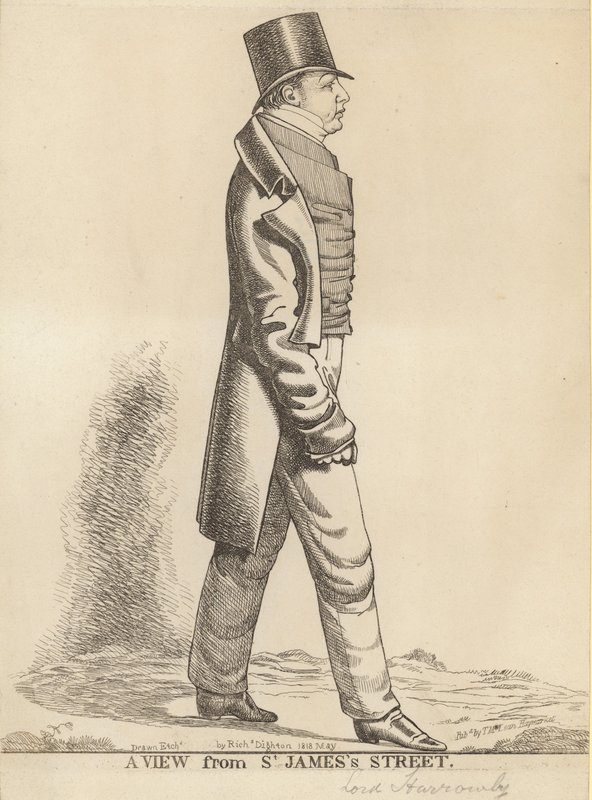 Lord Harrowby de Richard Dighton