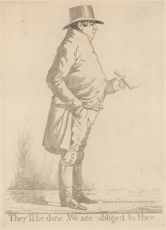 Samuel Gurney; Estarán hechos, estamos obligados a ti de Richard Dighton